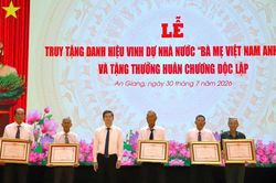 An Giang: Truy tặng danh hiệu Mẹ Việt Nam anh h&ugrave;ng cho 5 Mẹ