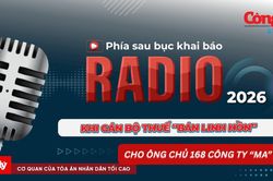 Radio Phía sau bục khai báo: Khi cán bộ thuế 'bán linh hồn' cho ông chủ 168 công ty 'ma'