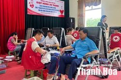 Tiếp nhận 112 đơn vị máu từ cán bộ, người lao động Công ty TNHH MTV Thủy lợi Bắc Sông Mã