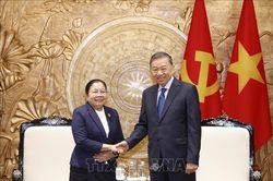 Tổng Bí thư, Chủ tịch nước Tô Lâm: Đưa hợp tác Việt Nam - Lào về tổ chức, cán bộ đi vào chiều sâu