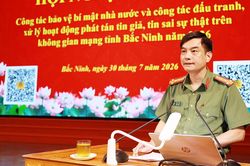 Bắc Ninh tập huấn c&ocirc;ng t&aacute;c bảo vệ b&iacute; mật Nh&agrave; nước v&agrave; đấu tranh với th&ocirc;ng tin xấu độc tr&ecirc;n kh&ocirc;ng gian mạng