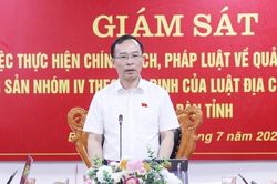 Đoàn Đại biểu Quốc hội tỉnh Bắc Ninh giám sát việc quản lý, sử dụng khoáng sản nhóm IV