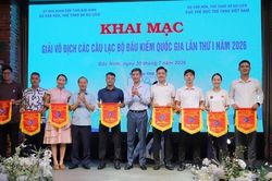 Khai mạc Giải Vô địch các Câu lạc bộ Đấu kiếm quốc gia lần thứ I năm 2026 tại Bắc Ninh