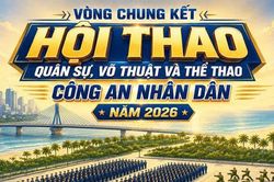 [Infographic] - Từ ngày 29/7 đến 7/8, Vòng chung kết Hội thao quân sự, võ thuật và thể thao Công an nhân dân năm 2026 diễn ra tại Đà Nẵng