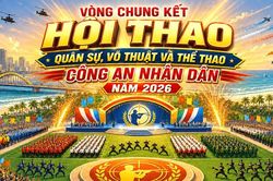[Infographic] - Từ ngày 29/7 đến 7/8, Vòng chung kết Hội thao quân sự, võ thuật và thể thao Công an nhân dân năm 2026 diễn ra tại Đà Nẵng