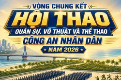 [Infographic] - Từ ng&agrave;y 29/7 đến 7/8, V&ograve;ng chung kết Hội thao qu&acirc;n sự, v&otilde; thuật v&agrave; thể thao C&ocirc;ng an nh&acirc;n d&acirc;n năm 2026 diễn ra tại Đ&agrave; Nẵng