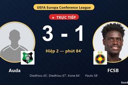 TRỰC TIẾPTrực tiếp Auda vs FCSB: Auda nới rộng c&aacute;ch biệt 3-1