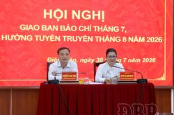 Giao ban báo chí tháng 7, định hướng tuyên truyền tháng 8