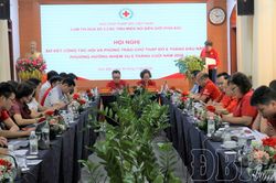 Cụm thi đua số 3 triển khai phong trào chữ thập đỏ