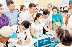Đẩy mạnh giải pháp hoàn thành mục tiêu khám sức khỏe toàn dân