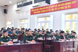 Bế giảng lớp huấn luyện nâng cao Đại đội dân quân thường trực 2, đợt 2 năm 2026