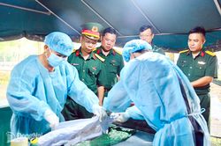 Hoàn thành lấy mẫu hài cốt liệt sĩ chưa có thông tin tại 10/11 nghĩa trang liệt sĩ ở Đồng Nai