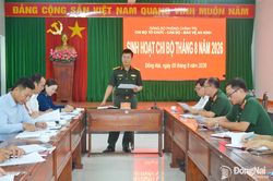 Tổng duyệt ghi hình sinh hoạt chi bộ điểm tại Chi bộ Tổ chức, Cán bộ, Bảo vệ an ninh