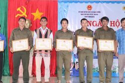 Xã Đak Sơmei tổ chức ngày hội toàn dân bảo vệ an ninh tổ quốc năm 2026