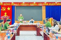 Công an tỉnh Khánh Hòa làm việc với xã Khánh Sơn về công tác phòng, chống ma túy năm 2026