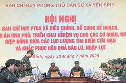 Yên Bình hoàn thành xuất sắc diễn tập phòng thủ dân sự năm 2026