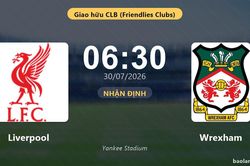Nhận định Liverpool vs Wrexham: đội hình dự kiến