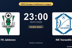 Nhận định FK Jablonec vs NK Varazdin: đội hình dự kiến