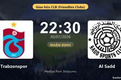 Nhận định Trabzonspor vs Al Sadd: đội h&igrave;nh dự kiến