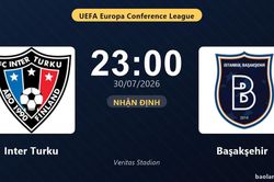 Nhận định Inter Turku vs Başakşehir: đội hình dự kiến