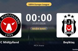 Nhận định FC Midtjylland vs Beşiktaş: đội hình dự kiến