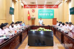 Ban đại diện HĐQT Ngân hàng Chính sách xã hội tỉnh tổ chức phiên họp quý II/2026