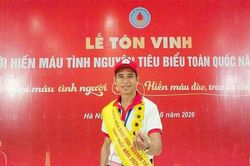 Hơn 40 lần hiến máu vì cộng đồng
