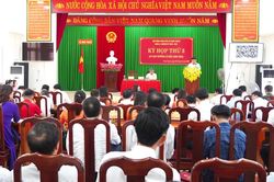 HĐND xã Nam Trạch: Thông qua nhiều nghị quyết quan trọng