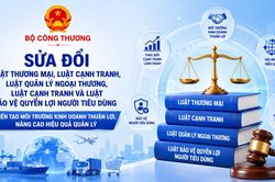 Sửa đổi Luật Thương mại, Luật Cạnh tranh, Luật Quản lý ngoại thương và Luật Bảo vệ quyền lợi người tiêu dùng: Kiến tạo môi trường kinh doanh thuận lợi, nâng cao hiệu quả quản lý