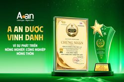 A An vào Top 10 doanh nghiệp vì sự phát triển nông nghiệp, công nghiệp nông thôn năm 2026