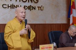 Ban Chỉ đạo Đại hội X GHPGVN lần đầu họp trực tuyến triển khai đề án tổ chức Đại hội Phật giáo toàn quốc