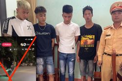 Hưng Yên: Triệu tập nhóm thanh niên bốc đầu xe máy rồi livestream