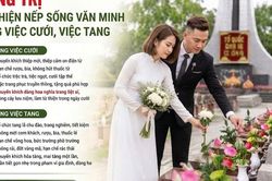Quảng Trị: Khuyến khích đôi uyên ương dâng hoa tri ân liệt sĩ trong ngày cưới