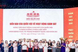 Một số hình ảnh Diễn đàn của Quốc hội về hoạt động giám sát