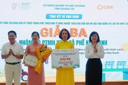 Biến vỏ cà phê thành 'vàng đen', HTX ở Quảng Trị đoạt giải khoa học