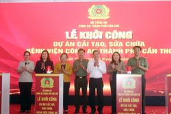 Khởi công Dự án cải tạo Bệnh viện Công an TP Cần Thơ