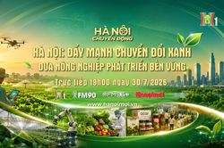 Đón xem 'Hà Nội chuyển động' ngày 30/7: 'Hà Nội: Đẩy mạnh chuyển đổi xanh - Đưa nông nghiệp phát triển bền vững'