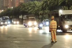 CSGT Hà Nội kiểm soát chặt hoạt động vận tải hành khách