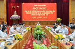 Hội nghị đánh giá kết quả triển khai 3 chương trình trọng tâm thực hiện Nghị quyết Đại hội đại biểu Đảng bộ tỉnh lần thứ XX