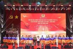 Cà Mau đoạt giải A Hội thi Lực lượng tham gia bảo vệ ANTT ở cơ sở giỏi khu vực phía Nam