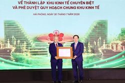 Công bố các Quyết định về Khu kinh tế và khởi động Khu thương mại tự do Hải Phòng