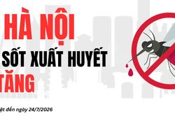 Sốt xuất huyết bước v&agrave;o m&ugrave;a cao điểm: H&agrave; Nội ph&aacute;t cảnh b&aacute;o khẩn về nguy cơ b&ugrave;ng ph&aacute;t dịch
