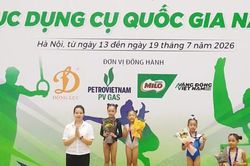 Thể dục dụng cụ Hà Nội: Gia đình đồng hành để ươm mầm tài năng