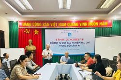 Đổi mới tư duy t&aacute;c nghiệp b&aacute;o ch&iacute; trong bối cảnh AI
