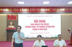 Từ chuyển đổi số đến giải ph&oacute;ng mặt bằng: Nhiều chuyển biến t&iacute;ch cực ở x&atilde; Thuận An