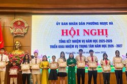 Phường Ngọc Hà: Ngành Giáo dục quyết tâm bứt phá trong năm học 2026 - 2027