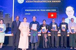 Giám đốc Bệnh viện Nhi Trung ương được trao Giải thưởng Bác sĩ Nhi khoa Châu Á xuất sắc năm 2026