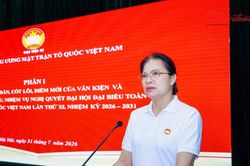 C&aacute;n bộ Mặt trận tiếp tục đổi mới tư duy, h&agrave;nh động v&igrave; lợi &iacute;ch của Nh&acirc;n d&acirc;n