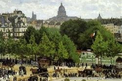 Monet vẽ Paris bằng ngôn ngữ hội họa mới