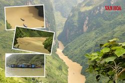 Sông Nho Quế mùa mưa giữa 'Thung lũng kiến tạo độc nhất vô nhị' Việt Nam